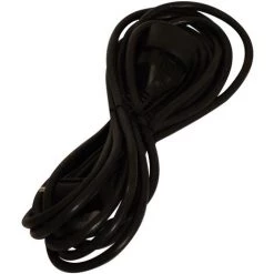 Rallonge Chacon HO5VVF 5m Noir IP20