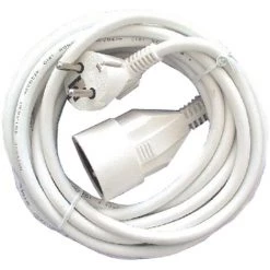 Rallonge Électrique Chacon HO5VVF 5m Blanc IP20