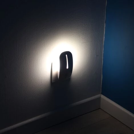 Veilleuse Chacon Avec Détecteur Crepusculaire Et De Mouvement - Blanc 6 Veilleuse Chacon Avec Détecteur Crepusculaire Et De Mouvement - Blanc – Image 4