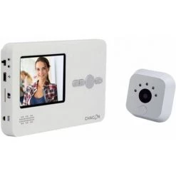 CHACON Judas Digital Avec écran LCD 2,8" - Blanc