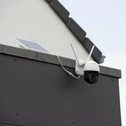 CHACON Caméra WiFi Dôme D’extérieure Sans Fil Avec Panneau Solaire -CHACON Soldes 62447998 4