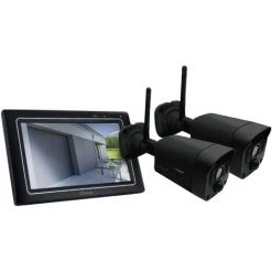 CHACON 2 Caméras HD Sans Fil Avec écran