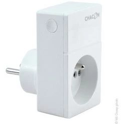 Chacon - Prise WiFi (blanche) Connectée à Votre Téléphone (Chacon 53012) - 53012 -CHACON Soldes 65619148 3