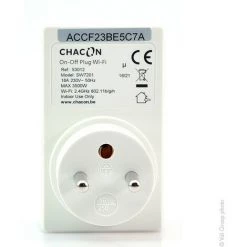 Chacon - Prise WiFi (blanche) Connectée à Votre Téléphone (Chacon 53012) - 53012 -CHACON Soldes 65619148 4