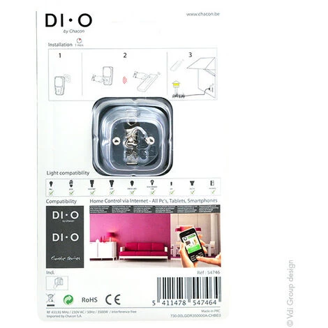 Chacon - Prise étanche Enfichable 3500W (Chacon 54746) 4 Chacon - Prise étanche Enfichable 3500W (Chacon 54746) – Image 2